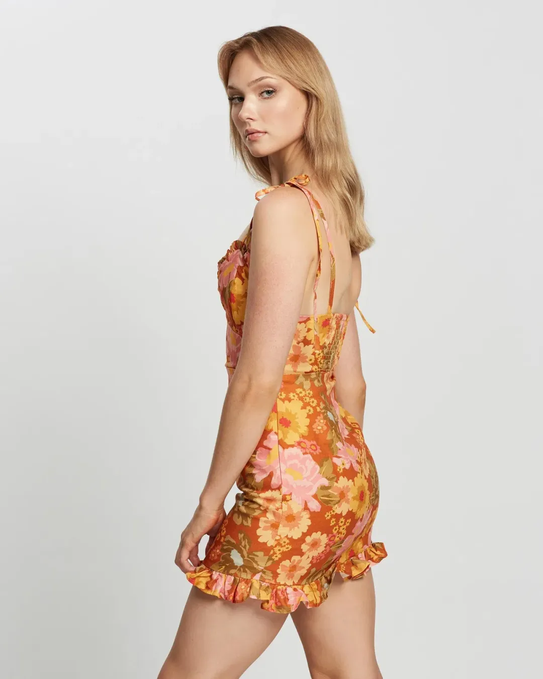 Ownley Isla Dress Summer Floral Size XS/ AU 6 for rent on The Volte - main image