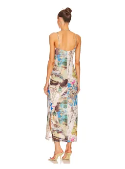 Miaou X Paloma Elsesser Thais Dress in Baroque Size S / AU 10 for rent on The Volte - image 3