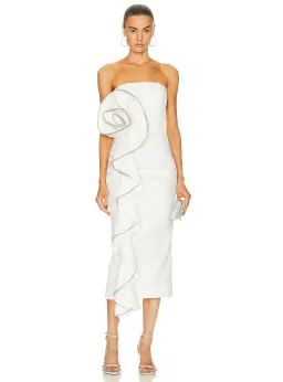 Rachel Gilbert Santiago Dress White Size 1 / AU 8 for rent on The Volte - image 1
