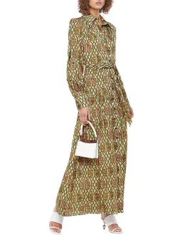 Manning Cartell Sugar Pop Long Sleeve Shirt Dress Floral Size 10 for rent on The Volte - image 2