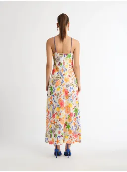 Sheike Summer Amour Linen Dress in Print Size AU 14 for rent on The Volte - image 3