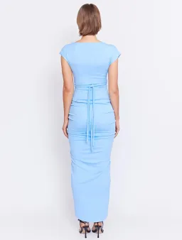 Pfeiffer Ramos Dress in Light Blue Size 8 for rent on The Volte - image 3