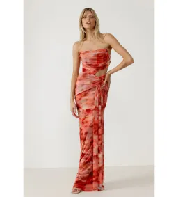 Lexi Fleur Dress Print Size 8  for rent on The Volte - image 1