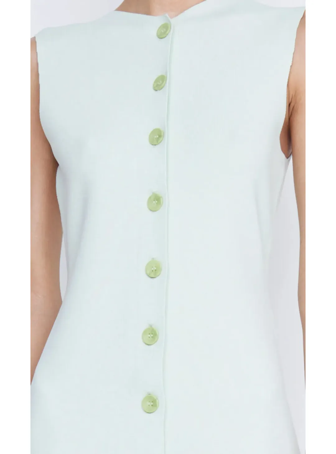 Bec & Bridge Ilora Knit Mini Dress in Mint Size S / AU 8 for rent on The Volte - main image
