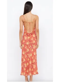 Bec & Bridge Azalea Strap Midi Dress Lumen Floral Size AU 10 for rent on The Volte - image 3