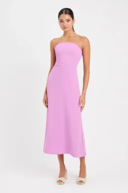 Kookai Alpha Strapless Dress Violet Size 34 / AU 6 for rent on The Volte - image 1