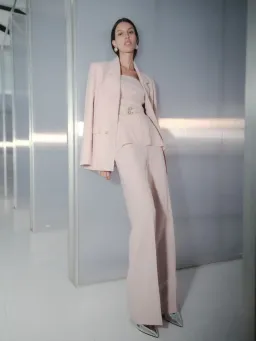 Manning Cartell Tonal Poetry Bustier & Pant Set Blush Size 8  for rent on The Volte - image 2