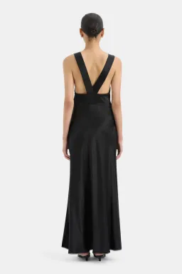 Sir The Label Aries Cut Out Gown Black Size 1 / AU 8 for rent on The Volte - image 2