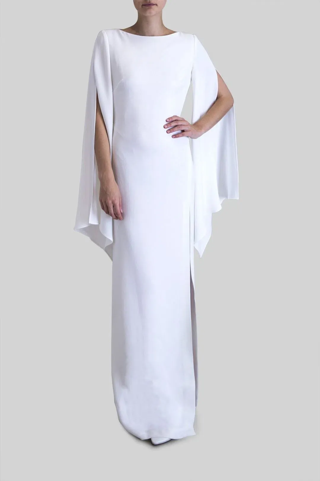 Carla Zampatti Eternal Love Gown White Size 8 for rent on The Volte - main image