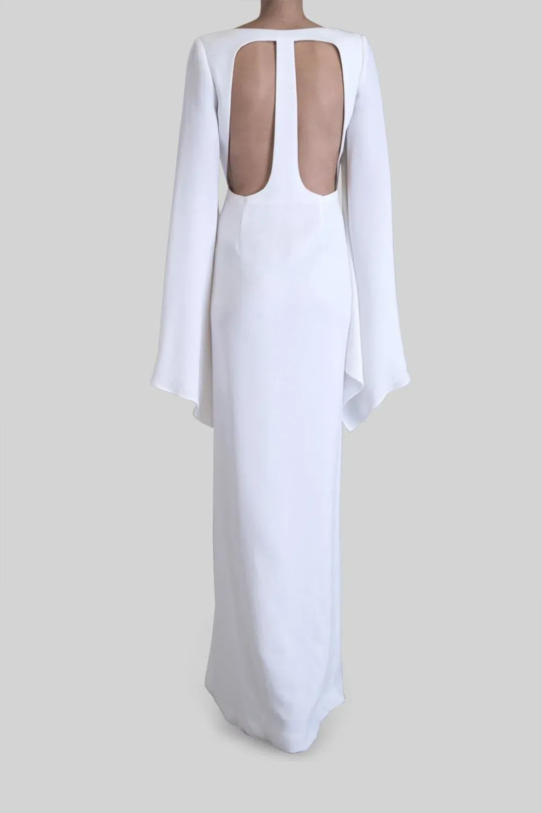 Carla Zampatti Eternal Love Gown White Size 8 for rent on The Volte - main image