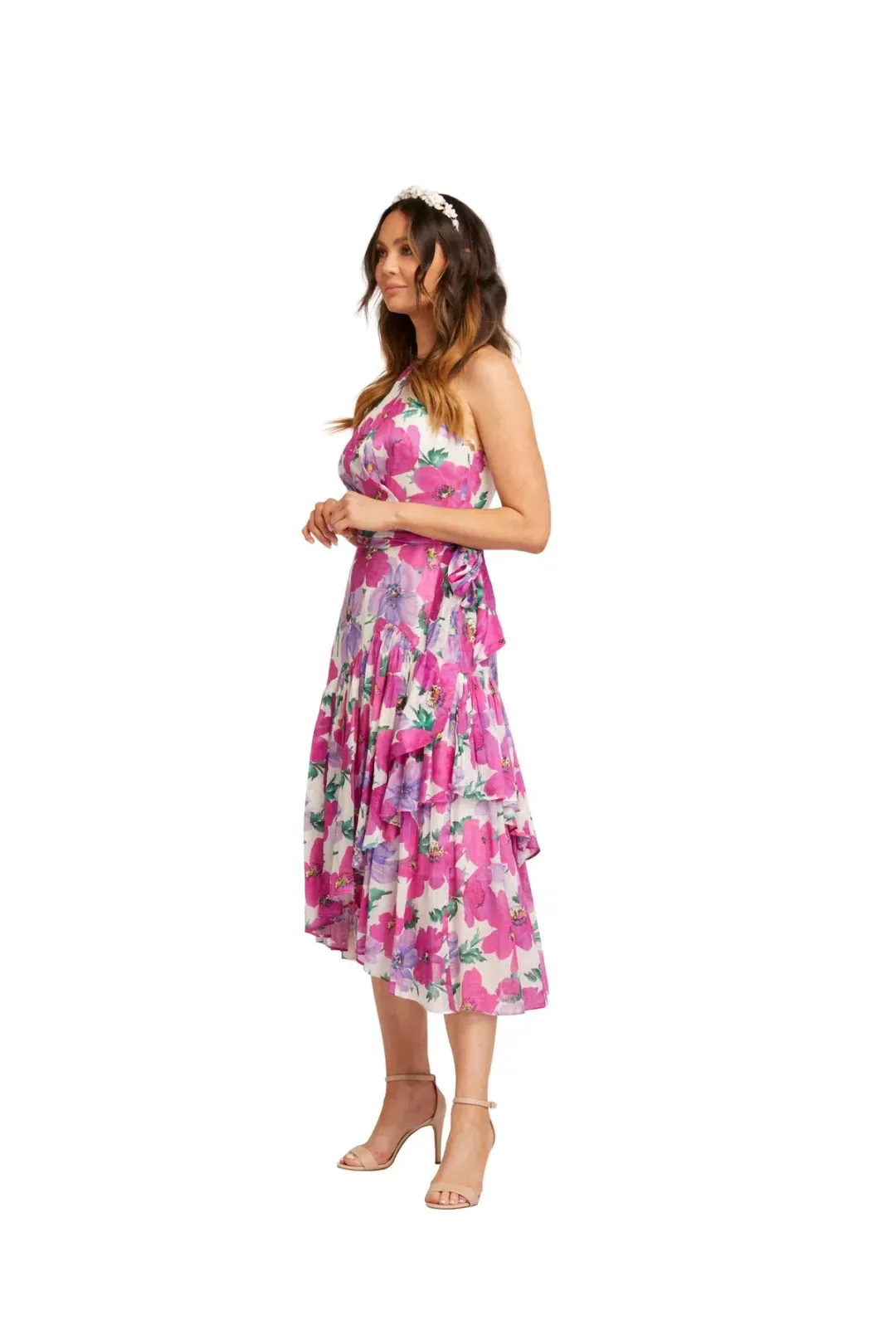 Talulah My Lover Midi Dress Floral Size XL / AU 14 for rent on The Volte - main image
