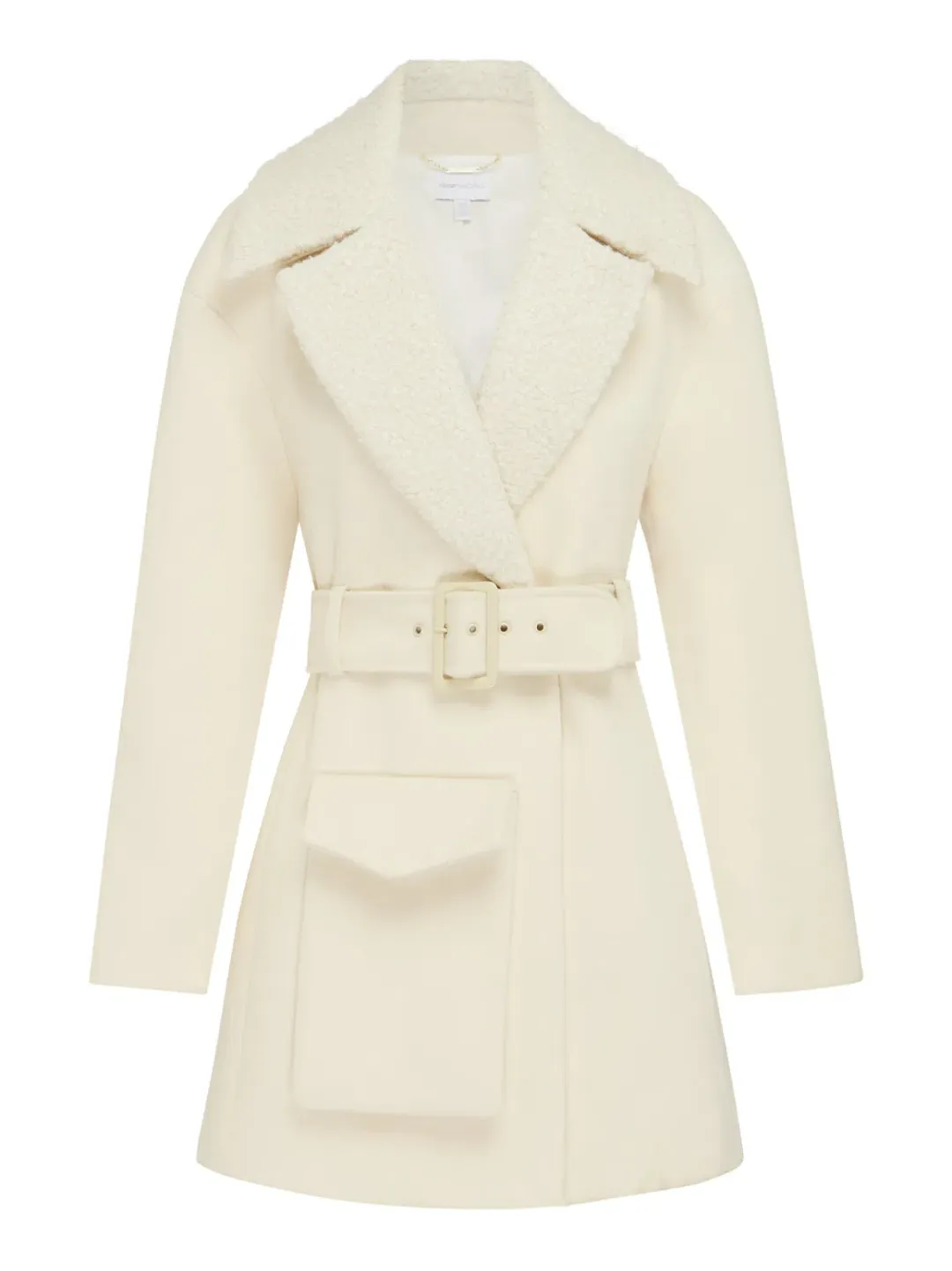 Alice McCall Girls On Film Coat Creme Size 10 AU for rent on The Volte - main image