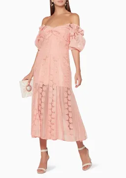Alice McCall About You Midi Dress Rogue Pink Size 8 for rent on The Volte - image 1