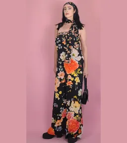 Camilla Secret History Tie Waist Strapless Jumpsuit Size XXL / AU 18 for rent on The Volte - image 2