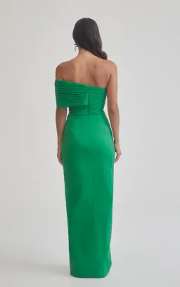 Sheike Giselle Gown in Jade Green Size 12 for rent on The Volte - image 2
