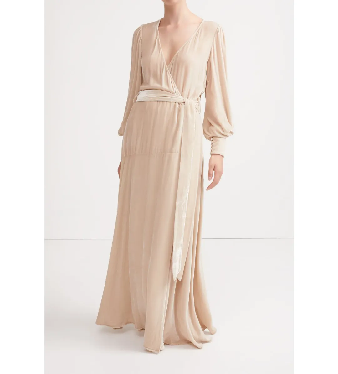 Sleeping With Jacques Sylvia Dress Sand Size XS/Au 6 for rent on The Volte - main image