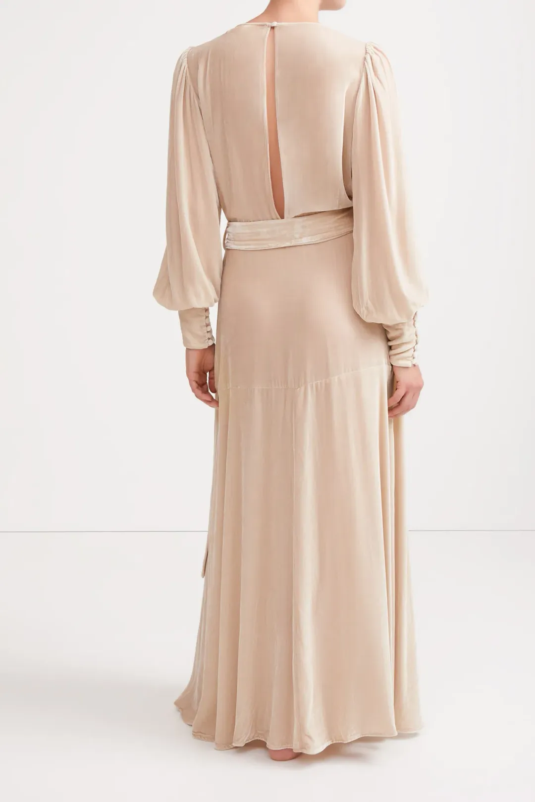 Sleeping With Jacques Sylvia Dress Sand Size XS/Au 6 for rent on The Volte - main image