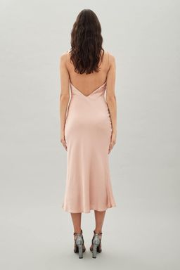 Hansen and Gretel Demi Slip Dress Blush Size 6 for rent on The Volte - image 3