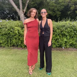 Johansen The Long Poppy Dress Cherry Size 8  for rent on The Volte - image 3