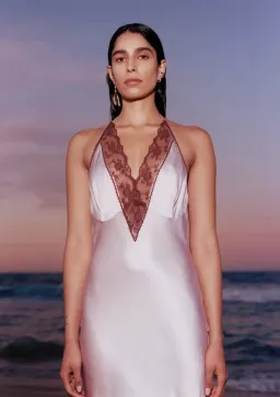 Sir The Label Aries Halter Dress Lilac Size 0/ AU 6 for rent on The Volte - image 4