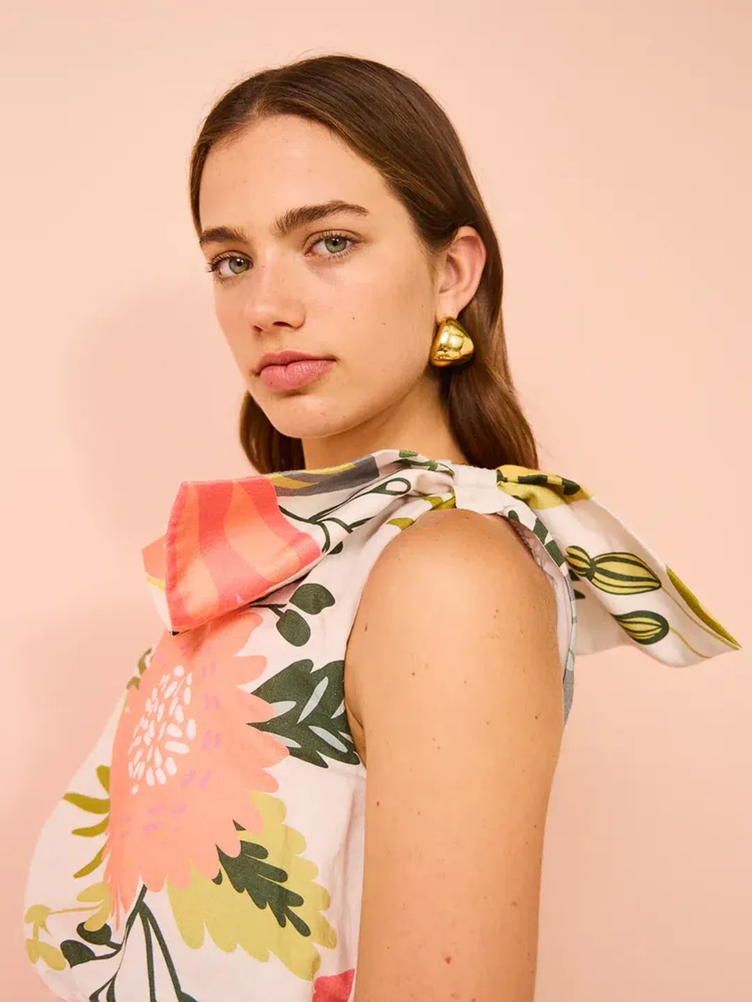 By Nicola Amelie One Shoulder Mini Dress In Potpourri Size 10 for rent on The Volte - main image