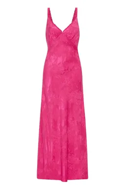 Auguste Margarita Midi Dress Pink Size 14 for rent on The Volte - image 3