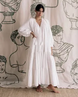 Palm Noosa Sol Dress White Size 8 for rent on The Volte - image 1