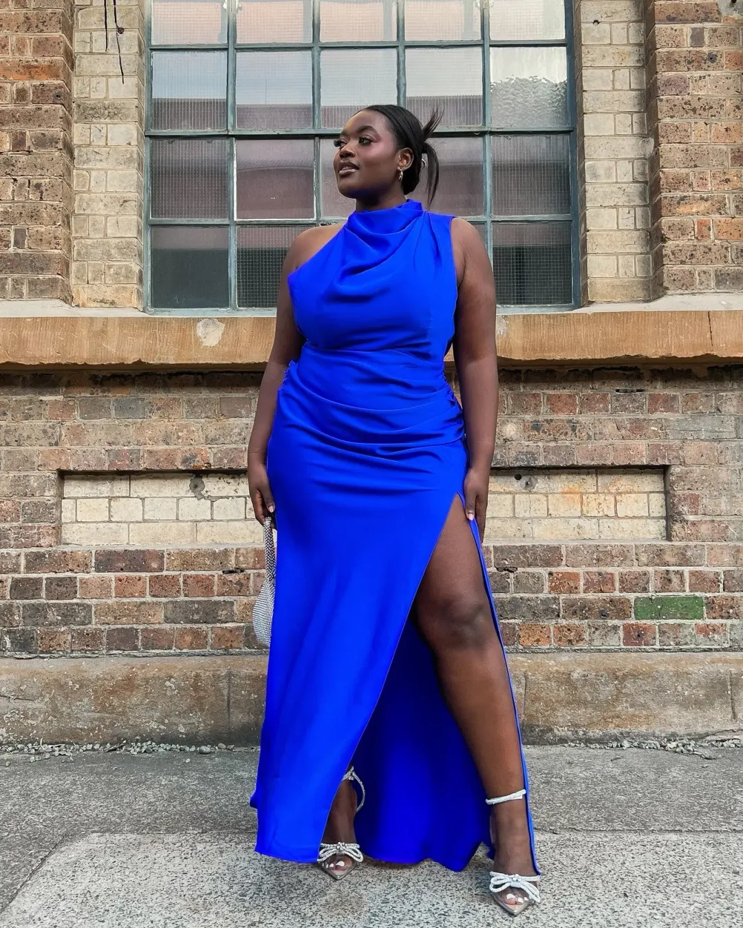 Sheike Venus Maxi Dress Cobalt Blue Size 16 for rent on The Volte - main image