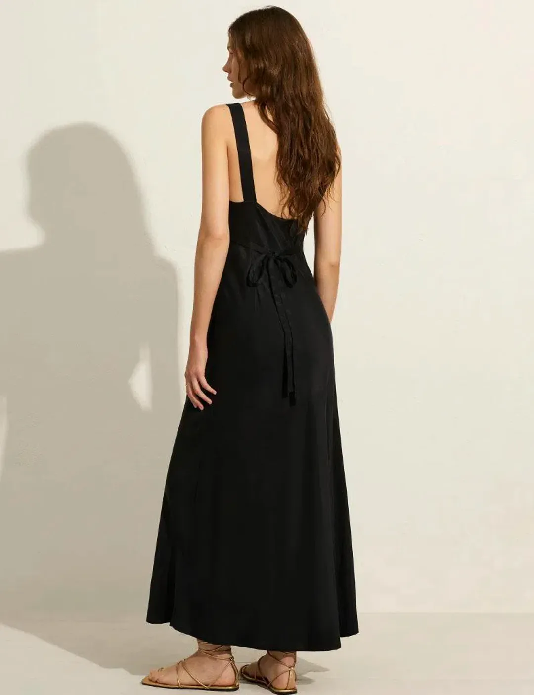 Auguste Aurelia Maxi Dress Black Size 10 for rent on The Volte - main image