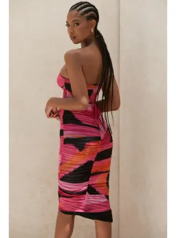 House of CB Sasha Midi Dress Multi Size M / AU 10 for rent on The Volte - image 3