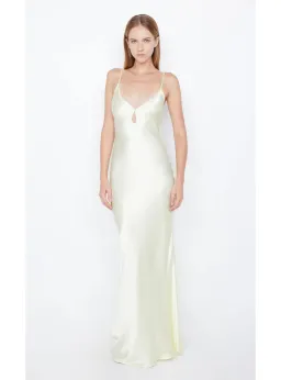 Bec & Bridge Cedar City Maxi Dress Ice Yellow Size AU 6 for rent on The Volte - image 1