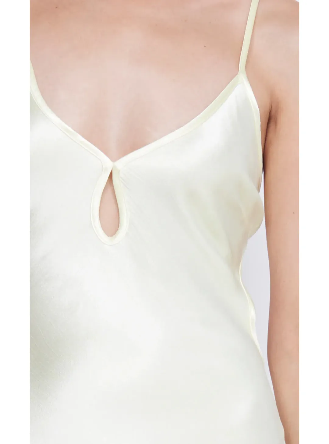 Bec & Bridge Cedar City Maxi Dress Ice Yellow Size AU 6 for rent on The Volte - main image