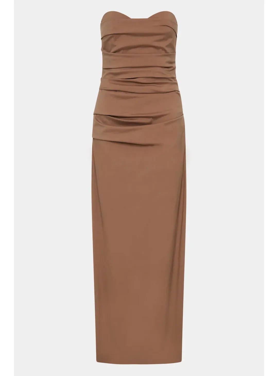 Sir the Label Alba Gown in Mocha Size AU 8 for rent on The Volte - main image