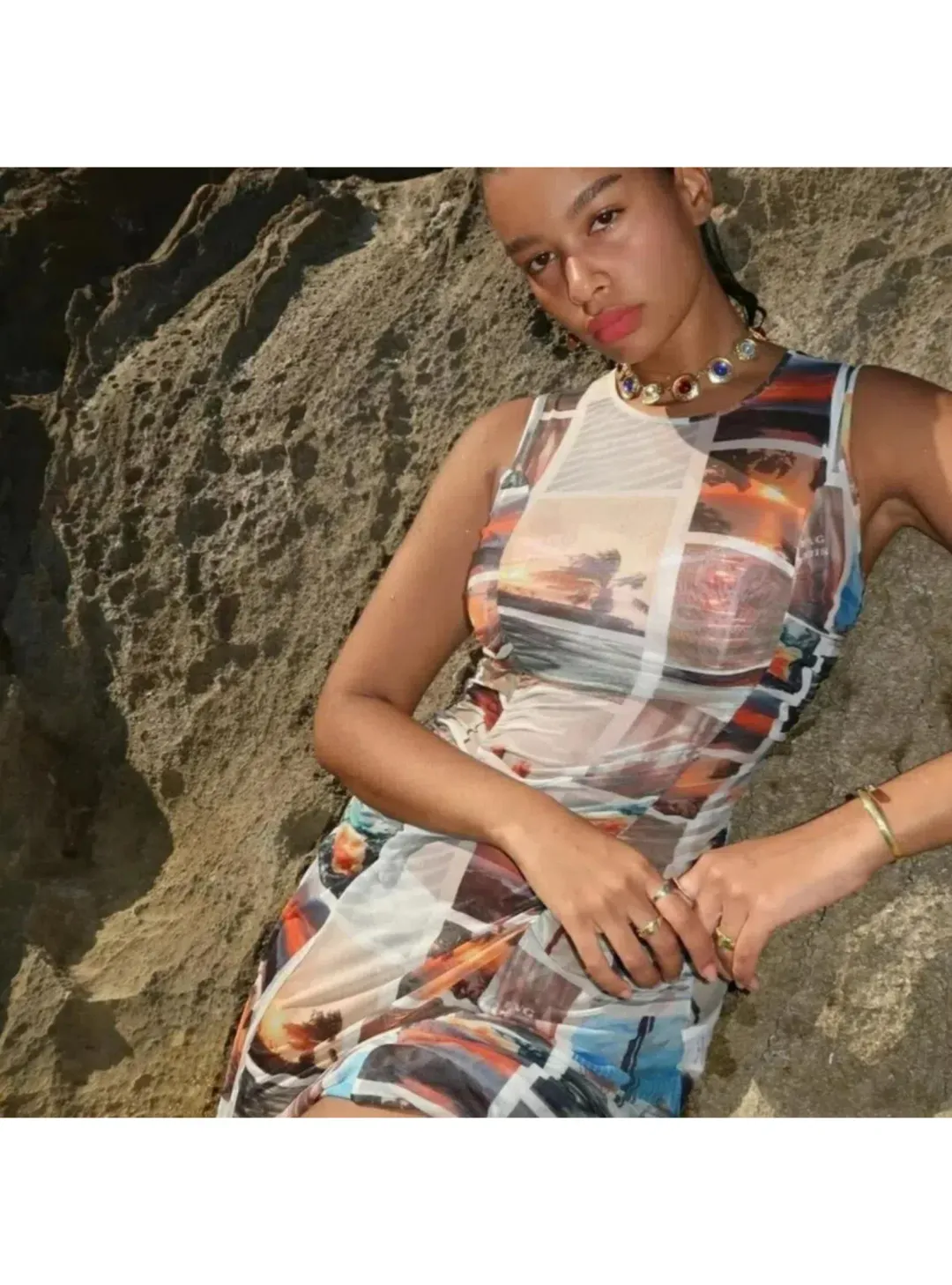 Sass & Bide Seeking Solaris Maxi Multi Size XS / AU 10 for rent on The Volte - main image