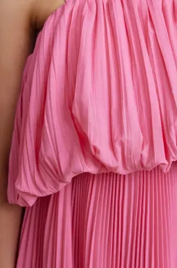 Acler Varley Mini Dress Peony Pink Size 6 for rent on The Volte - image 5