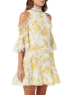 Thurley Chintz Spliced Dress Print Size 6 for rent on The Volte - image 2