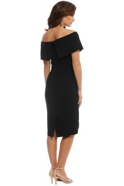 Carla Zampatti Sabrina Sheath Dress Black Size 10 for rent on The Volte - image 3