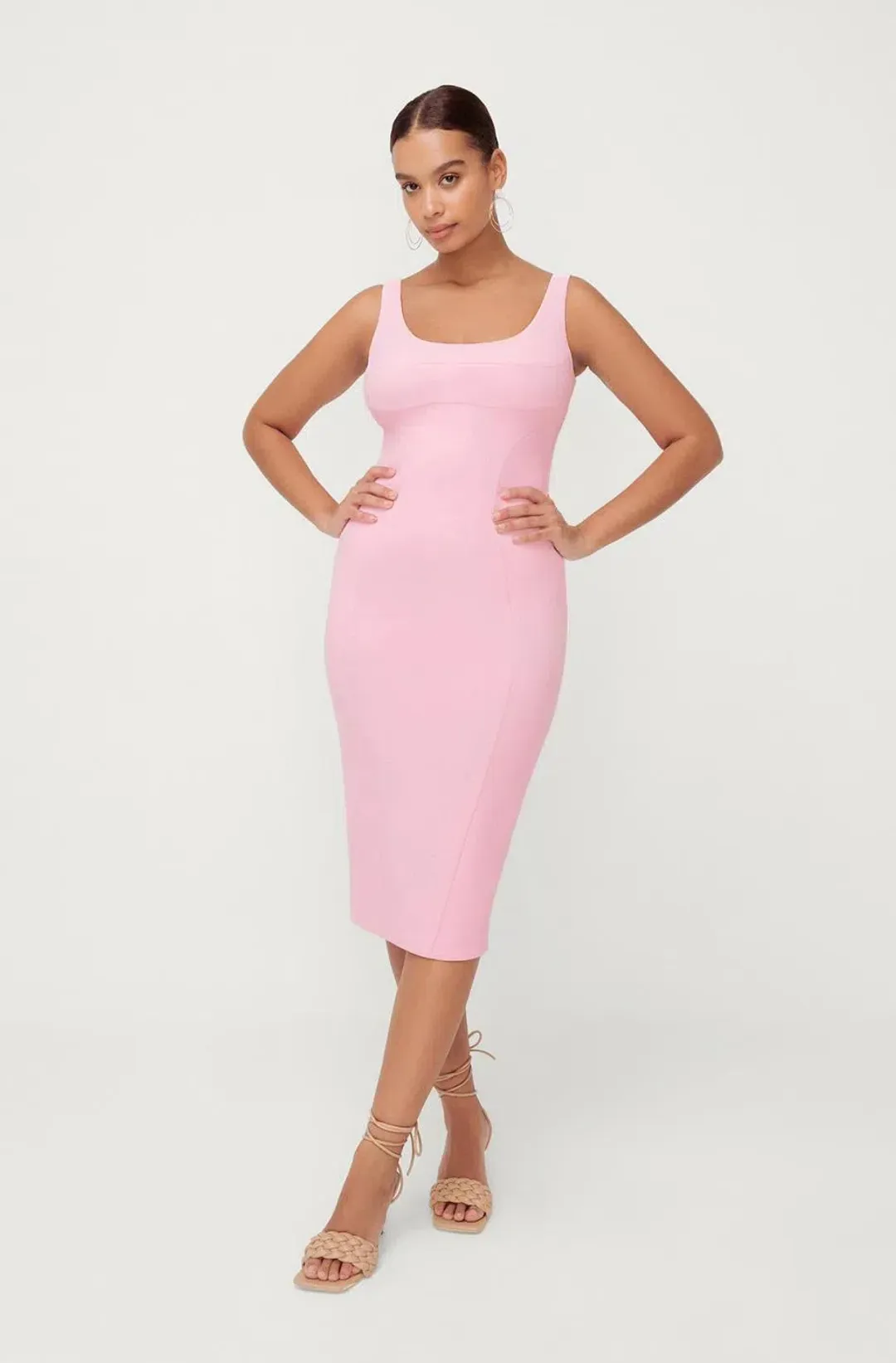 Sheike High Society Dress Pale Pink Size 8 for rent on The Volte - main image