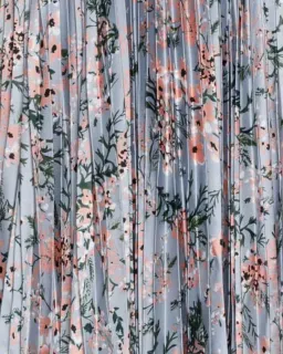 Elle Zeitoune Milan Dress Blue Floral Size AU 14 for rent on The Volte - image 3