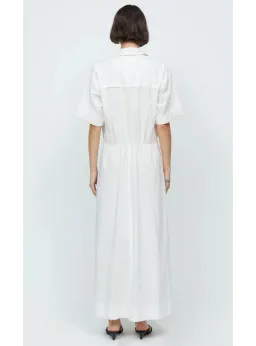 Bec & Bridge Lenna Maxi Shirt Dress Ivory Size AU 10 for rent on The Volte - image 4