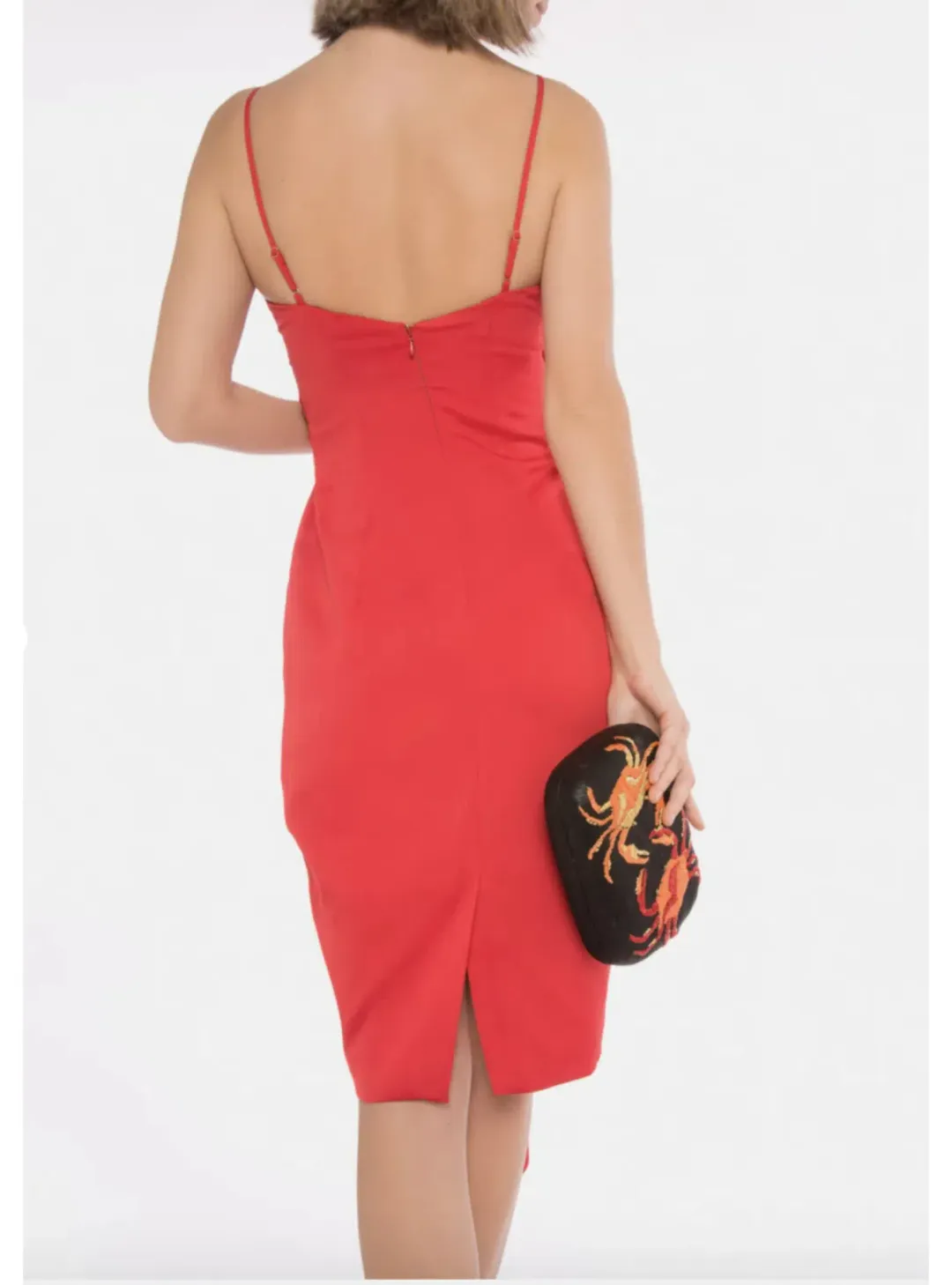 Misha Danielle Dress Red Size 4  for rent on The Volte - main image