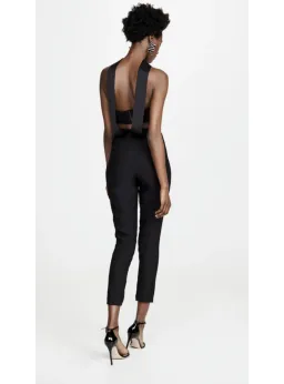 MISHA Christa Pantsuit Black Size 8  for rent on The Volte - image 4