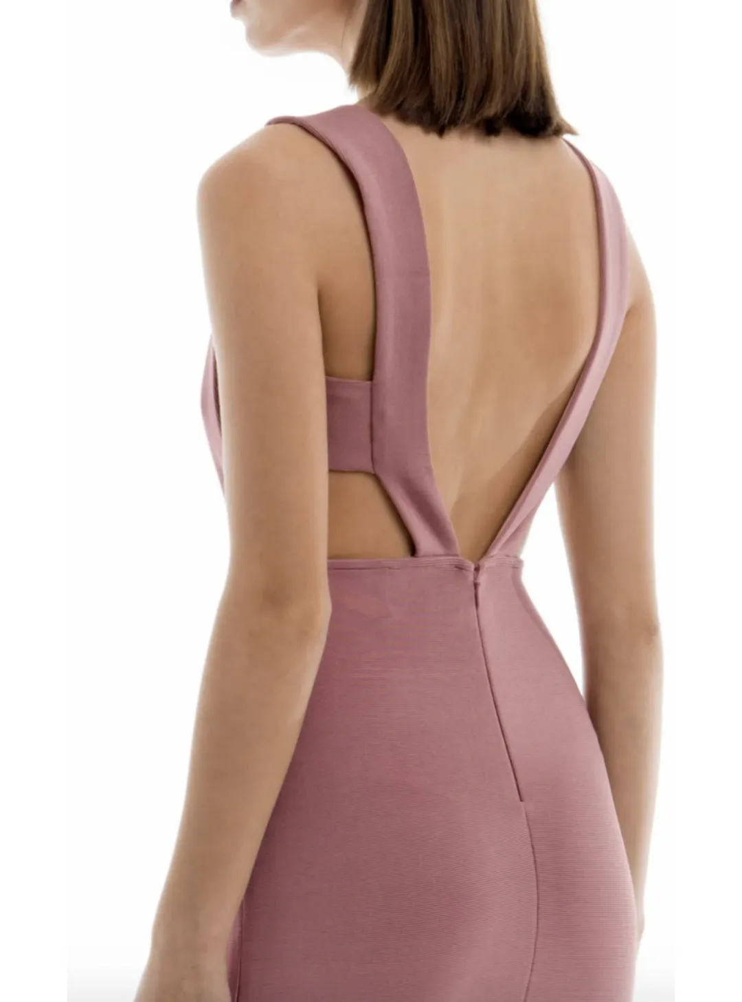 Misha Maxwell Dress Dusty Rose Size 10  for rent on The Volte - main image