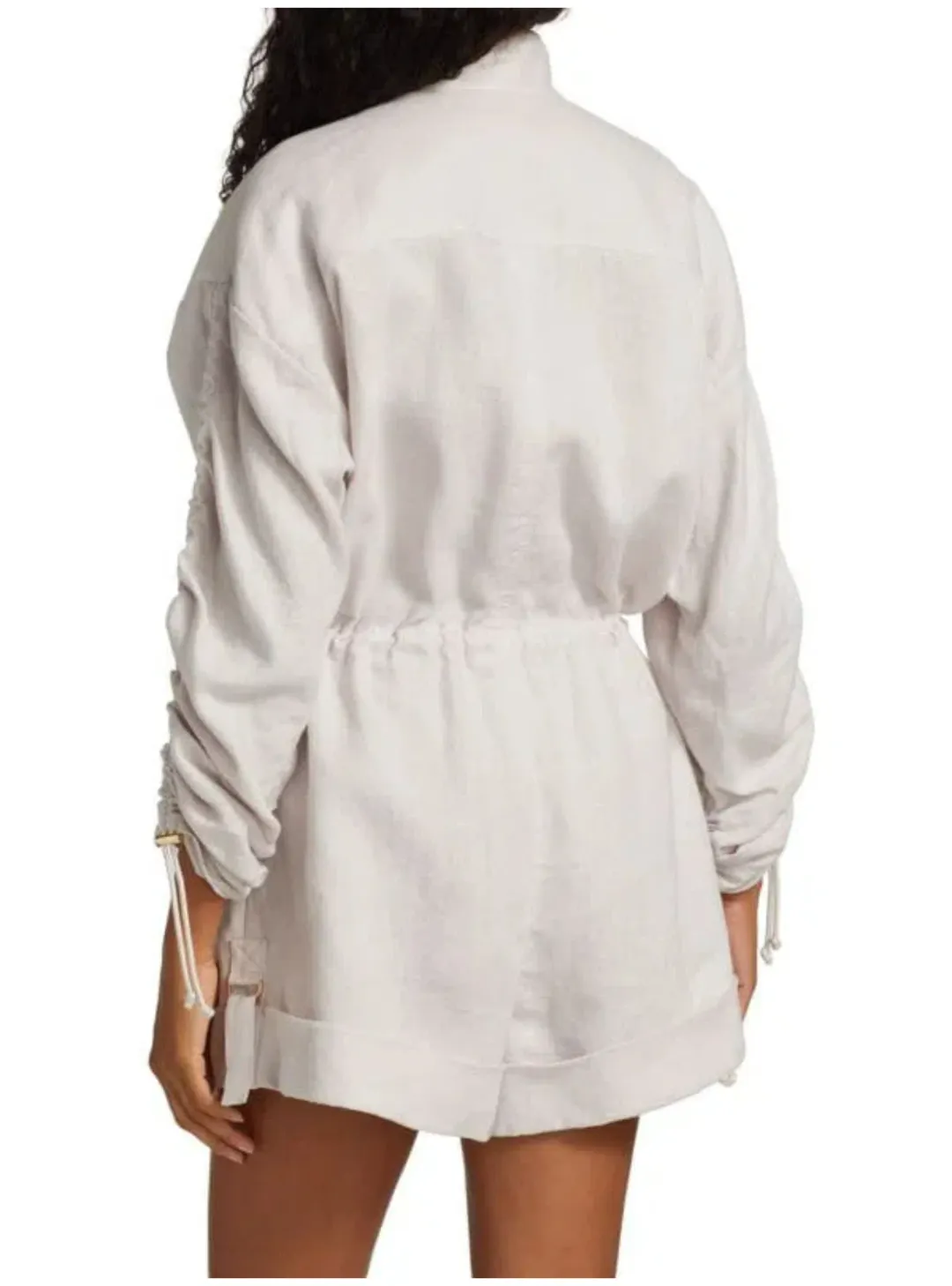 Zimmermann Utility Playsuit Dove Size 1 / AU 10  for rent on The Volte - main image