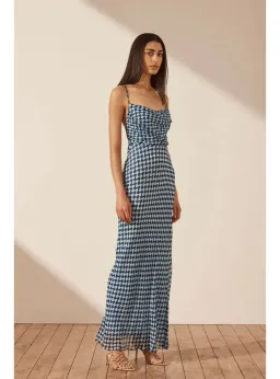 Shona Joy Elina Lace Maxi Dress in Midnight/Ice Size AU 8 for rent on The Volte - image 2