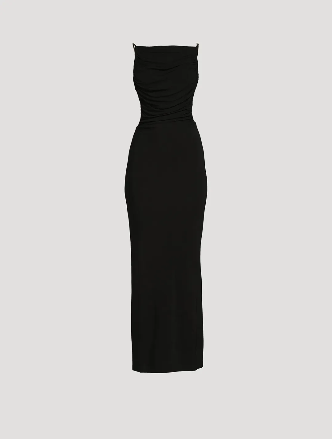 Christopher Esber Sculpted Strap Negative Space Cami Dress Black Size 14 AU for rent on The Volte - main image