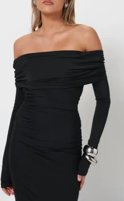 Effie Kats The Gwen Gown in Black Size 10 for rent on The Volte - image 5