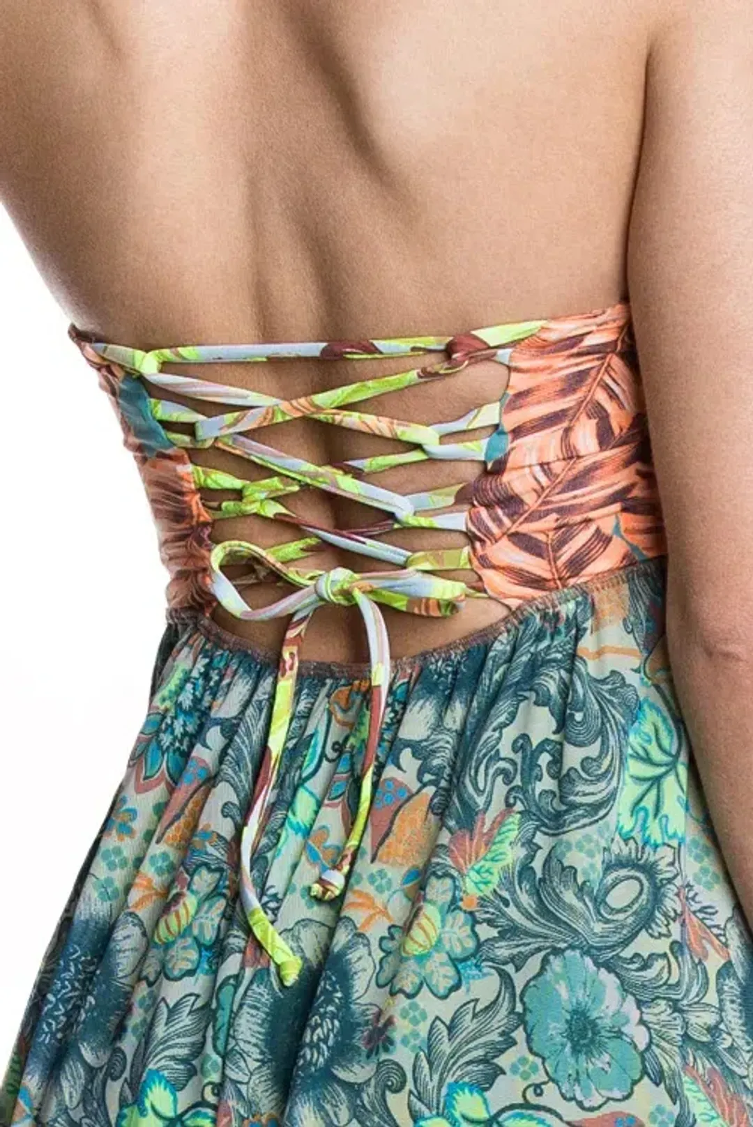 Maaji Swan Song Long Dress Multi Size S / AU 8 for rent on The Volte - main image