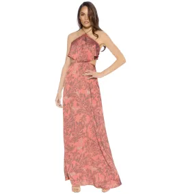 House of Harlow Zoe Halter Dress Pink Size 8  for rent on The Volte - image 1