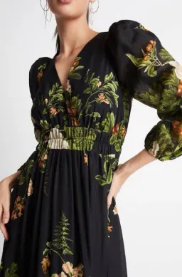 Sheike Garden of Eden Maxi Black Floral Size 16 for rent on The Volte - image 3